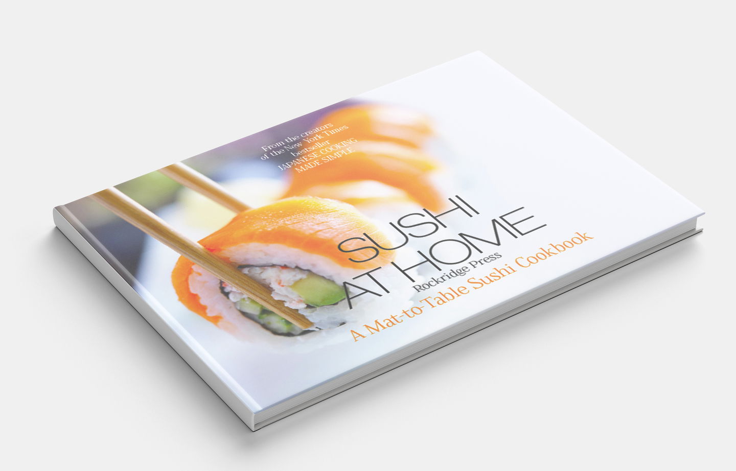 Capa E Paginação Livro De Sushi Indústria Criativa - 