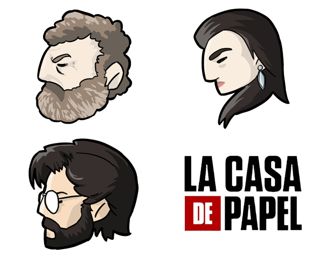 La Casa de Papel (Ilustrações 2018)