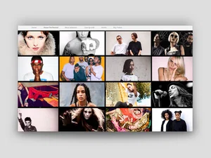 Digital Content & Web Design  (Music Festival)